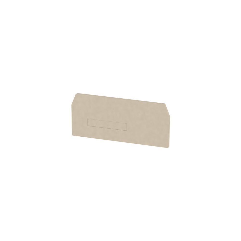 Weidmüller Abschlussplatte ZAP/TW ZDU10, 2,7mm, beige, 1748660000... WEIDMUELLER-1748660000 4008190996741 (Abb. 3)