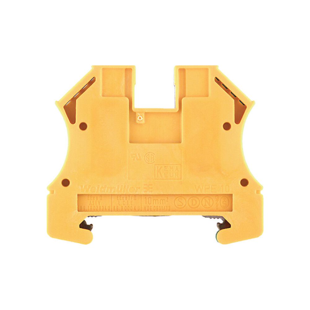 Weidmüller Erdungsklemme WPE 10, 1,5-16mm2, Thermoplast, grün/gelb... WEIDMUELLER-1010300000 4008190031251 (Abb. 3)