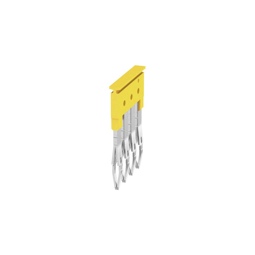 Weidmüller Querverbinder ZQV 2.5/4, 24A 400V 5,1mm, Gelb... WEIDMUELLER-1608880000 4008190082208 (Abb. 3)