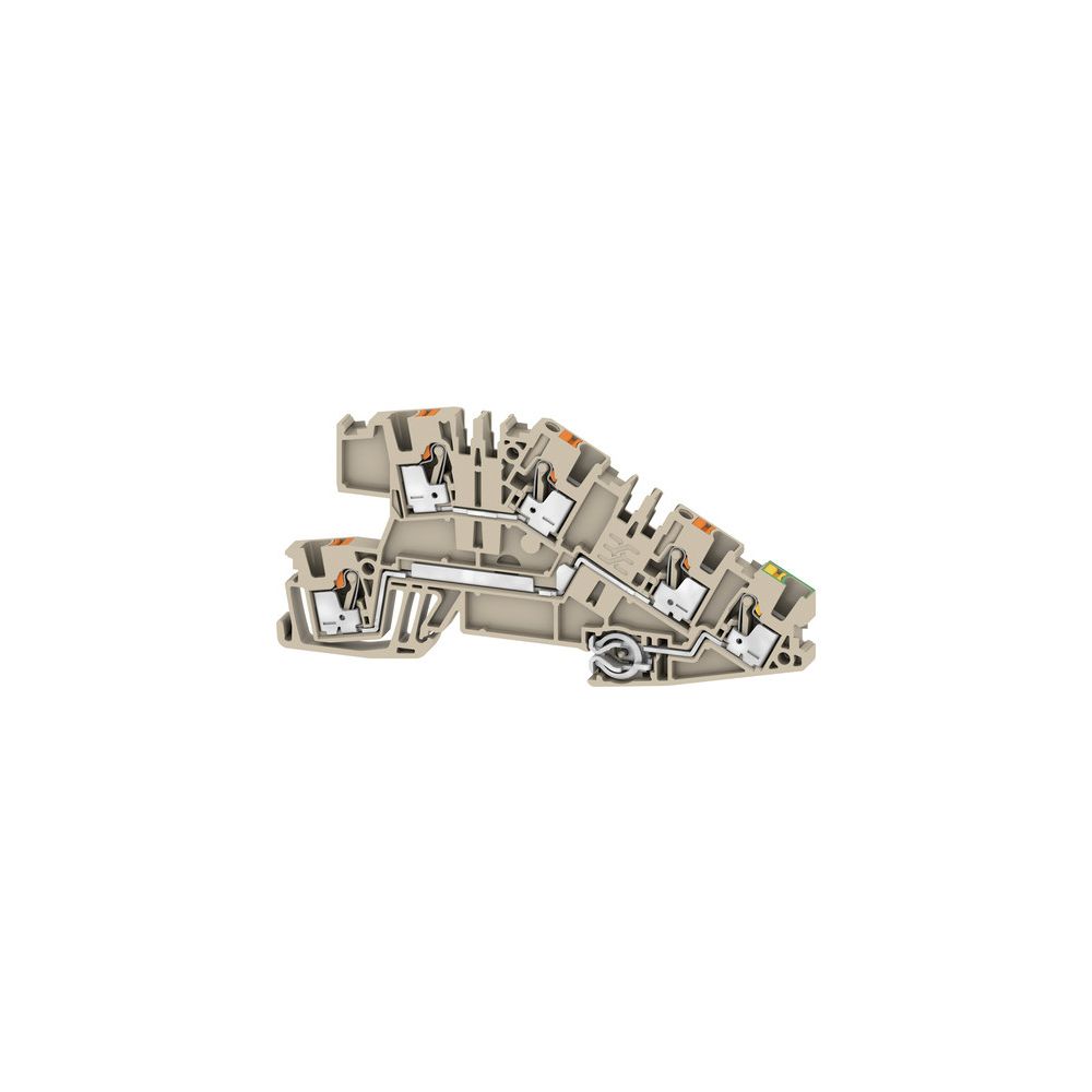 Weidmüller Installationsreihenklemme AITB 2.5 BB L-L-PE, 250 V 24 A 5,1x103x50,... WEIDMUELLER-2668930000 4064675030515 (Abb. 2)