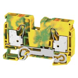 Weidmüller Schutzleiterreihenklemme A-Reihe A2C 10 PE, 10x80,5x51,5mm, Thermopl... WEIDMUELLER-2490440000 4050118500844 (Abb. 1)