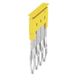 Weidmüller Querverbinder ZQV 2.5/4, 24A 400V 5,1mm, Gelb... WEIDMUELLER-1608880000 4008190082208 (Abb. 1)