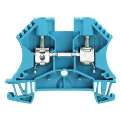 Weidmüller Durchgangsklemme WDU 6 BL, 6mm2, 800V, 41A, 7,9x60x46,5mm, Thermopla... WEIDMUELLER-1020280000 4008190100032 (Abb. 1)