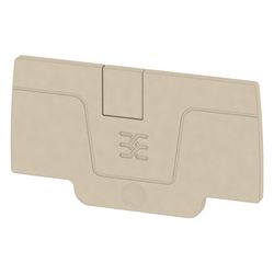 Weidmüller Abschlussplatte A-Reihe AEP 2C 4, 2,1mm, beige... WEIDMUELLER-2051680000 4050118411782 (Abb. 1)