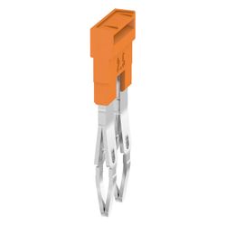 Weidmüller Querverbinder Z-Reihe ZQV 2.5N/2, 24A 400V 5,1mm, orange... WEIDMUELLER-1527540000 4050118448467 (Abb. 1)