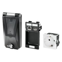 Weidmüller FrontCom Set IE-FC-SET-SPDED001-KN-P, 40x67x134mm, mit Abschirmung, ... WEIDMUELLER-1529580000 4050118334432 (Abb. 1)