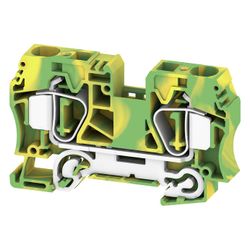 Weidmüller Schutzleiterklemme ZPE 16, 12,1x82,5x50,5mm, Thermoplast, Grün/Gelb... WEIDMUELLER-1745250000 4008190996789 (Abb. 1)