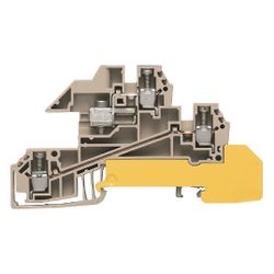 Weidmüller Verteiler-Reihenklemme WDL 2.5/S/NT/L/PE, 400V, 24A, 6,1x84,5x48mm, ... WEIDMUELLER-1030600000 4008190035815 (Abb. 1)