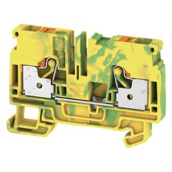 Weidmüller Schutzleiterklemme A-Reihe A2C 6 PE, 6mm2, 2 Anschlüsse, Thermoplast... WEIDMUELLER-1991810000 4050118376623 (Abb. 1)
