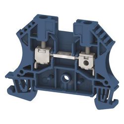 Weidmüller Durchgangsklemme WDU 4 BL, 4mm2, 800V, 32A, 6,1x60x46,5mm, Thermopla... WEIDMUELLER-1020180000 4008190185237 (Abb. 1)
