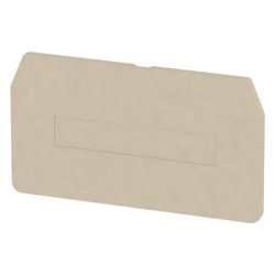 Weidmüller Abschlussplatte ZAP/TW 4, 2mm, beige... WEIDMUELLER-1632090000 4008190263348 (Abb. 1)