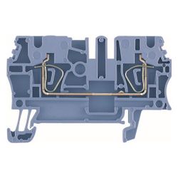 Weidmüller Durchgangsklemme ZDU 2.5 BL, 800V 24A 5,1x59,5x38,5mm, Thermoplast, ... WEIDMUELLER-1608520000 4008190077501 (Abb. 1)