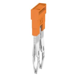 Weidmüller Querverbinder Z-Reihe ZQV 2.5N/2, 24A 400V 5,1mm, orange... WEIDMUELLER-1527540000 4050118448467 (Abb. 1)