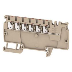 Weidmüller Verteiler-Reihenklemme AAP11 1.5 LI RD, 1,5mm2 17,5A 500V 85,5x3,5x4... WEIDMUELLER-1988160000 4050118372939 (Abb. 1)