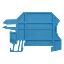 Weidmüller Halteplatte WHP 2.5-35N/10x3, 2mm, Blau, 1050280000... WEIDMUELLER-1050280000 4008190044640 (Abb. 1)