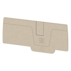 Weidmüller Abschlussplatte AEP 2C 6, 2,1mm, Beige... WEIDMUELLER-1991970000 4050118376692 (Abb. 1)