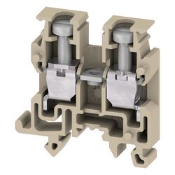 Weidmüller Durchgangsklemme AKZ 2.5, 2,5mm2 24A 250V Schraubanschluss, Thermopl... WEIDMUELLER-0697160000 4008190121716 (Abb. 1)