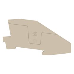 Weidmüller Abschlussplatte AEP ITB 2.5, 2mm, Beige... WEIDMUELLER-2669060000 4064675030645 (Abb. 1)