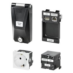 Weidmüller FrontCom Set IE-FC-SET-SPDEK001-KY-P, 40x67x134mm, mit Abschirmung, ... WEIDMUELLER-1989020000 4050118373615 (Abb. 1)