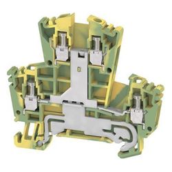 Weidmüller Erdungsklemme WDK 2.5PE, 5,1x69,5x62,5mm, Thermoplast, grün/gelb... WEIDMUELLER-1036300000 4008190297565 (Abb. 1)