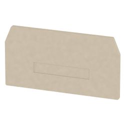 Weidmüller Abschlussplatte ZAP/TW ZDU16, 2,7mm, beige... WEIDMUELLER-1745150000 4008190996796 (Abb. 1)