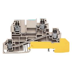 Weidmüller Verteiler-Reihenklemme WDL 2.5/N/L/PE, 400V 24A, Thermoplast, Beige... WEIDMUELLER-1029900000 4008190178956 (Abb. 1)