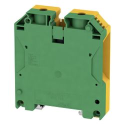 Weidmüller Erdungsklemme WPE 70N/35, 70mm2, Schraubanschluss, Thermoplast, Grün... WEIDMUELLER-9512200000 4008190403881 (Abb. 1)
