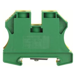 Weidmüller Erdungsklemme WPE 35N, 35mm2, Schraubanschluss, Thermoplast, Grün/Ge... WEIDMUELLER-1717740000 4008190351854 (Abb. 1)
