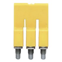 Weidmüller Querverbinder WQV 2.5/3, 32A, 400V, 5,1mm, Gelb... WEIDMUELLER-1053760000 4008190058999 (Abb. 1)