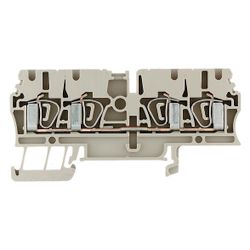 Weidmüller Durchgangsklemme ZDU 2.5/4AN, 800V 24A, Thermoplast, Beige... WEIDMUELLER-1608570000 4008190077136 (Abb. 1)