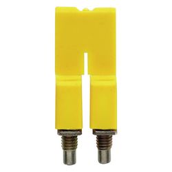 Weidmüller Querverbinder W-Reihe WQV 2.5/2, 32 A 400 V 5,1mm, Gelb... WEIDMUELLER-1053660000 4008190031121 (Abb. 1)