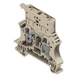 Weidmüller Sicherungs-Reihenklemme WSI 6, 6mm2 500V 6,3A, Thermoplast, Beige... WEIDMUELLER-1011000000 4008190105624 (Abb. 1)