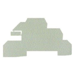 Weidmüller Abschlussplatte WAP WDL2.5/S, 1,5mm, Beige... WEIDMUELLER-1067700000 4008190059316 (Abb. 1)