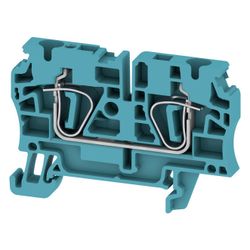 Weidmüller Durchgangsklemme ZDU 4 BL, 800V 32A, Thermoplast, Blau... WEIDMUELLER-1632060000 4008190263195 (Abb. 1)