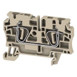 Weidmüller Durchgangsklemme ZDU 4, 800V 32A 6,1x62,4x42,6mm, Thermoplast, Beige... WEIDMUELLER-1632050000 4008190263188 (Abb. 1)