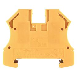 Weidmüller Erdungsklemme WPE 6, 6mm2, Thermoplast, Grün/Gelb... WEIDMUELLER-1010200000 4008190090098 (Abb. 1)