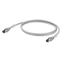 Weidmüller Patchkabel IE-C6FP8LD0030M40M40-D, 3m, S/FTP, IP20, Grau... WEIDMUELLER-1165940030 4032248956135 (Abb. 1)
