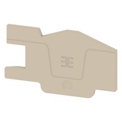 Weidmüller Abschlussplatte AEP ITB 2.5 BB 2C, 2,1mm, Beige, 2668780000... WEIDMUELLER-2668780000 4064675030409 (Abb. 1)