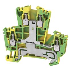 Weidmüller Erdungsklemme WDK 2.5PE, 5,1x69,5x62,5mm, Thermoplast, grün/gelb... WEIDMUELLER-1036300000 4008190297565 (Abb. 1)