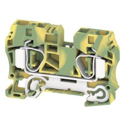 Weidmüller Schutzleiter-Reihenklemme ZPE 10, 10,1x73,5x49,5mm, Thermoplast, Grü... WEIDMUELLER-1746770000 4008190996734 (Abb. 1)