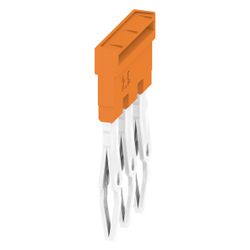 Weidmüller Querverbinder Z-Reihe ZQV 2.5N/3, 24A, 400V, 5,1mm Raster, orange... WEIDMUELLER-1527570000 4050118448450 (Abb. 1)