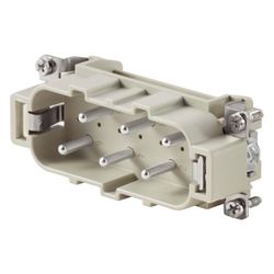 Weidmüller Steckverbindereinsatz HSB 6 MS, 6-polig 35A 400V, Thermoplast, 34x34... WEIDMUELLER-1498700000 4008190035136 (Abb. 1)