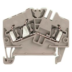 Weidmüller Durchgangsklemme Z-Reihe ZDU 2.5-2/3AN, 800V 24A, Thermoplast, Beige... WEIDMUELLER-1706010000 4008190915377 (Abb. 1)