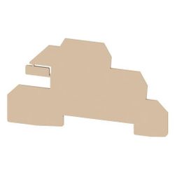 Weidmüller Abschlussplatte WAP WDL2.5/S, 1,5mm, Beige... WEIDMUELLER-1067700000 4008190059316 (Abb. 1)
