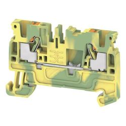 Weidmüller Schutzleiterklemme A-Reihe A2C 2.5 PE, 2 Anschlüsse, 2,5mm2, Thermop... WEIDMUELLER-1521680000 4050118328189 (Abb. 1)