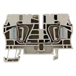 Weidmüller Durchgangsklemme ZDU 6, 800V 41A, Thermoplast, Beige... WEIDMUELLER-1608620000 4008190207892 (Abb. 1)