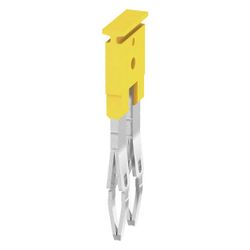 Weidmüller Querverbinder ZQV 2.5/2, 24A 400V 5,1mm, Gelb... WEIDMUELLER-1608860000 4008190123680 (Abb. 1)