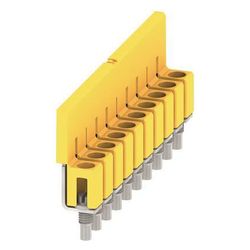 Weidmüller Querverbinder W-Reihe WQV 2.5/10, 32 A 400 V 10-polig 5,1mm, schraub... WEIDMUELLER-1054460000 4008190135089 (Abb. 1)