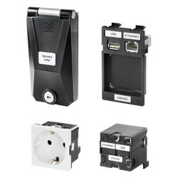 Weidmüller FrontCom Set IE-FC-SET-SPDEK001-KY-P, 40x67x134mm, mit Abschirmung, ... WEIDMUELLER-1989020000 4050118373615 (Abb. 1)