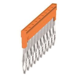 Weidmüller Querverbinder Z-Reihe ZQV 2,5N/10, 24 A 400 V 5,1mm, Orange... WEIDMUELLER-1527690000 4050118447989 (Abb. 1)